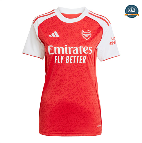 Max Maillot Arsenal Femme Domicile 2025/26