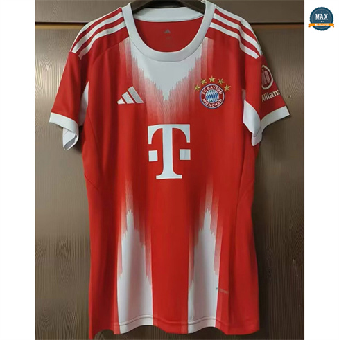 Max Maillots Bayern Munich Femme Domicile 2025/26