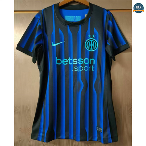 Max Maillot Inter Milan Femme Domicile 2025/26