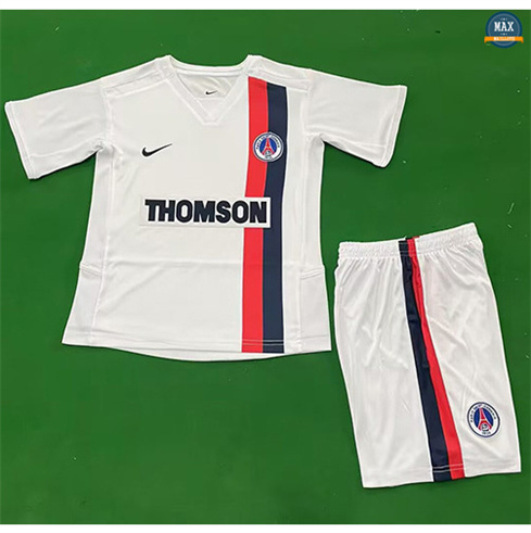 Max Maillot Rétro 2002-03 Paris Saint Germain Enfant Exterieur