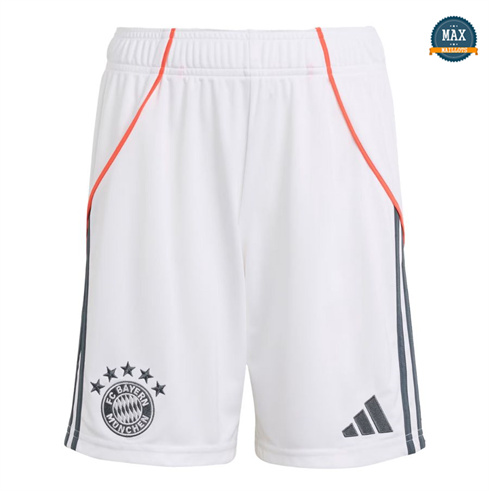 Max Maillots Bayern Munich Shorts Exterieur 2025/26