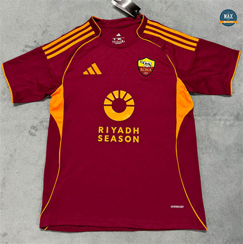 Max Maillots AS Rome Domicile 2025/26