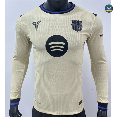 Max Maillots Player Version 2025/26 Barcelone Exterieur Manche Longue