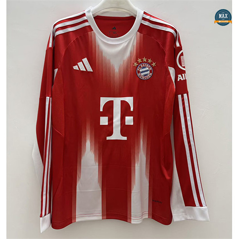 Max Maillots Bayern Munich Domicile Manche Longue 2025/26