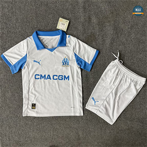 Max Maillots Marseille Enfant Domicile 2025/26