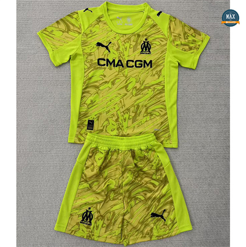 Max Maillots Marseille Enfant Gardien de but Vert 2025/26