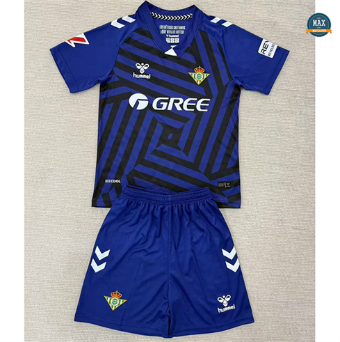 Max Maillots Real Betis Enfant Gardien de but Bleu 2025/26