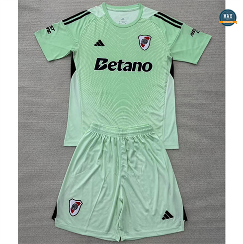 Max Maillot River Plate Enfant Vert 2025/26