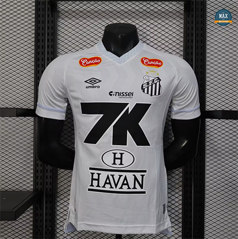 Max Maillots Player Version 2025/26 Santos Blanc