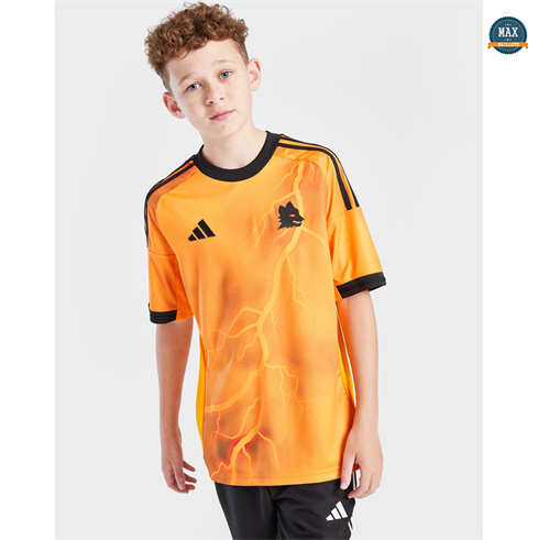 Maillot Foot AS Rome Enfant Exterieur 2025/26