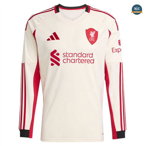 Maillot Foot Liverpool Exterieur Manche Longue 202025/26