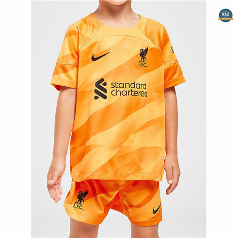 Max Maillot Liverpool Enfant Gardien de but Jaune 2023/24