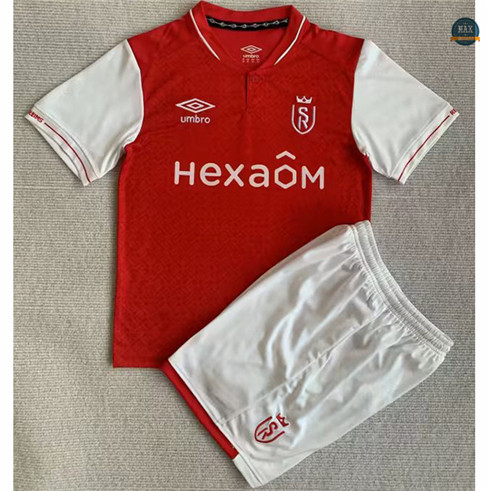 Max Maillot Stade de Reims Enfant Domicile 2023/24