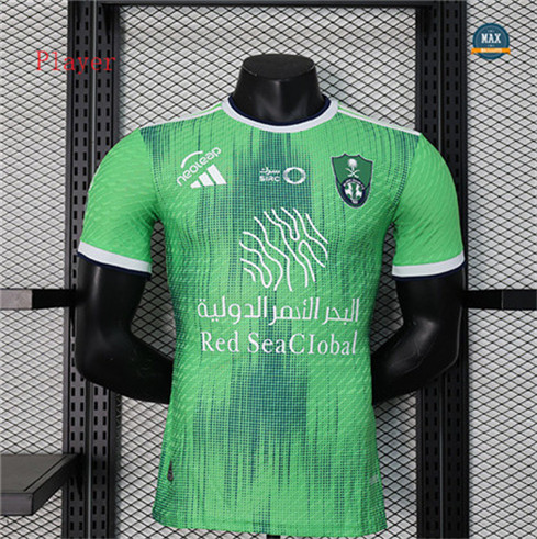 Max Maillot Foot Player Version 2023/24 Jeddah National Vert fiable