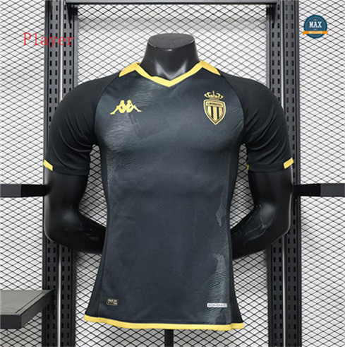 Max Maillot Foot Player Version 2023/24 Maroc Noir fiable