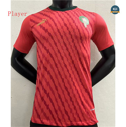 Max Maillot Foot Player Version 2023/24 Maroc Domicile fiable