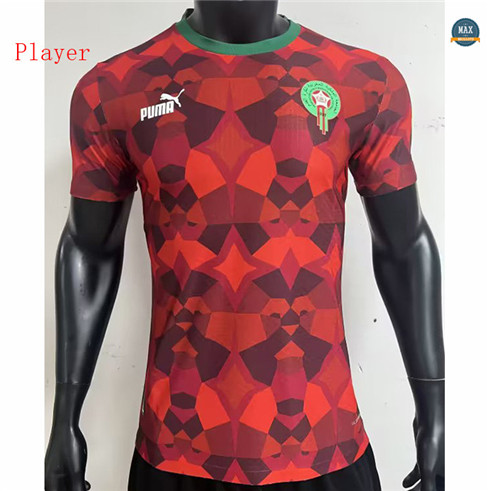 Max Maillot Player Version 2023/24 Maroc Rouge 2023/24