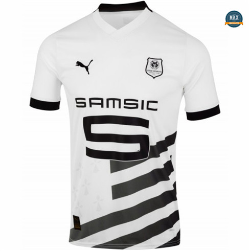 Max Maillot Stade Rennais Exterieur Blanc 2023/24