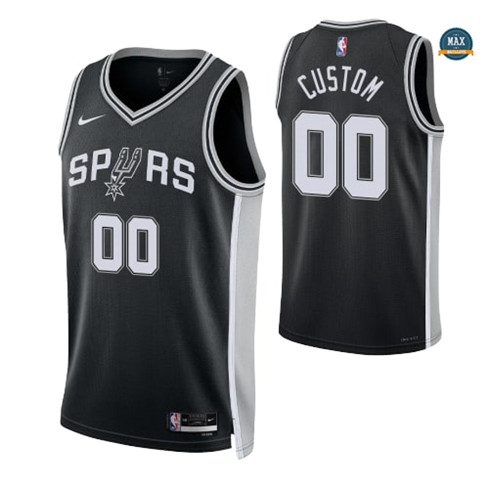 Maxmaillots: Max Maillot Custom, San Antonio Spurs 2022/23 - Icon