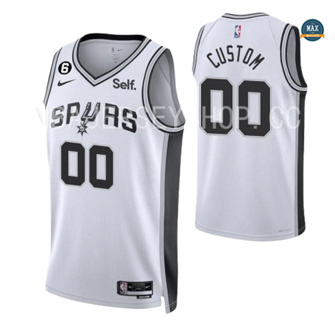 Maxmaillots: Max Maillot Custom, San Antonio Spurs 2022/23 - Association