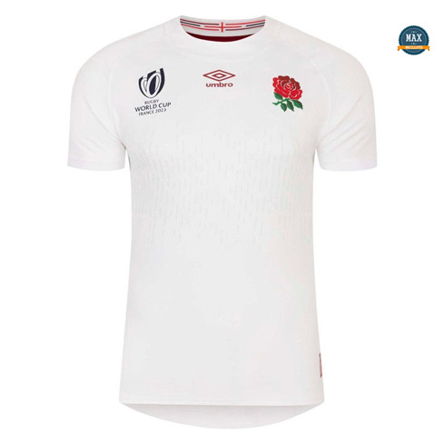 Maxmaillots: Max Maillot Camiseta Inglaterra Home Rugby WC23