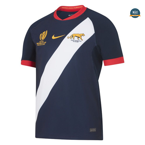 Maxmaillots: Max Maillot Camiseta Argentina Away Rugby WC23