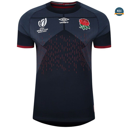 Maxmaillots: Max Maillot Camiseta Inglaterra Away Rugby WC23