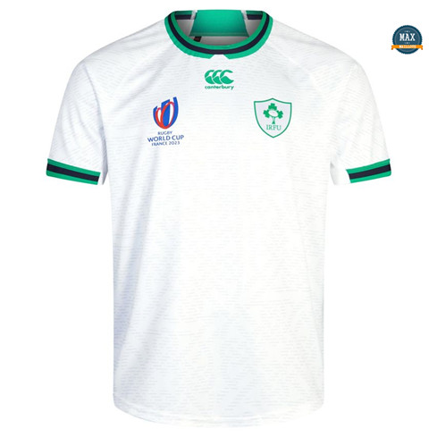 Maxmaillots: Max Maillot Camiseta Irlanda Away Rugby WC23