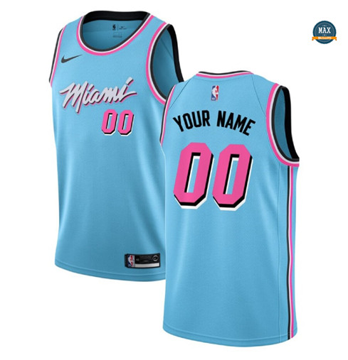 Maxmaillots: Max Maillot Custom, Miami Heat 2019/20 - City Edition
