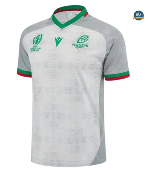 Maxmaillots: Max Maillot Camiseta Portugal Away Rugby WC23