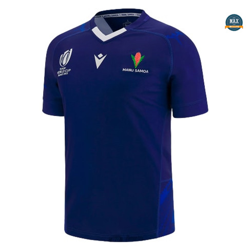 Maxmaillots: Max Maillot Camiseta Samoa Home Rugby WC23