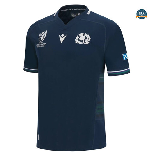 Maxmaillots: Max Maillot Camiseta Escocia Home Rugby WC23