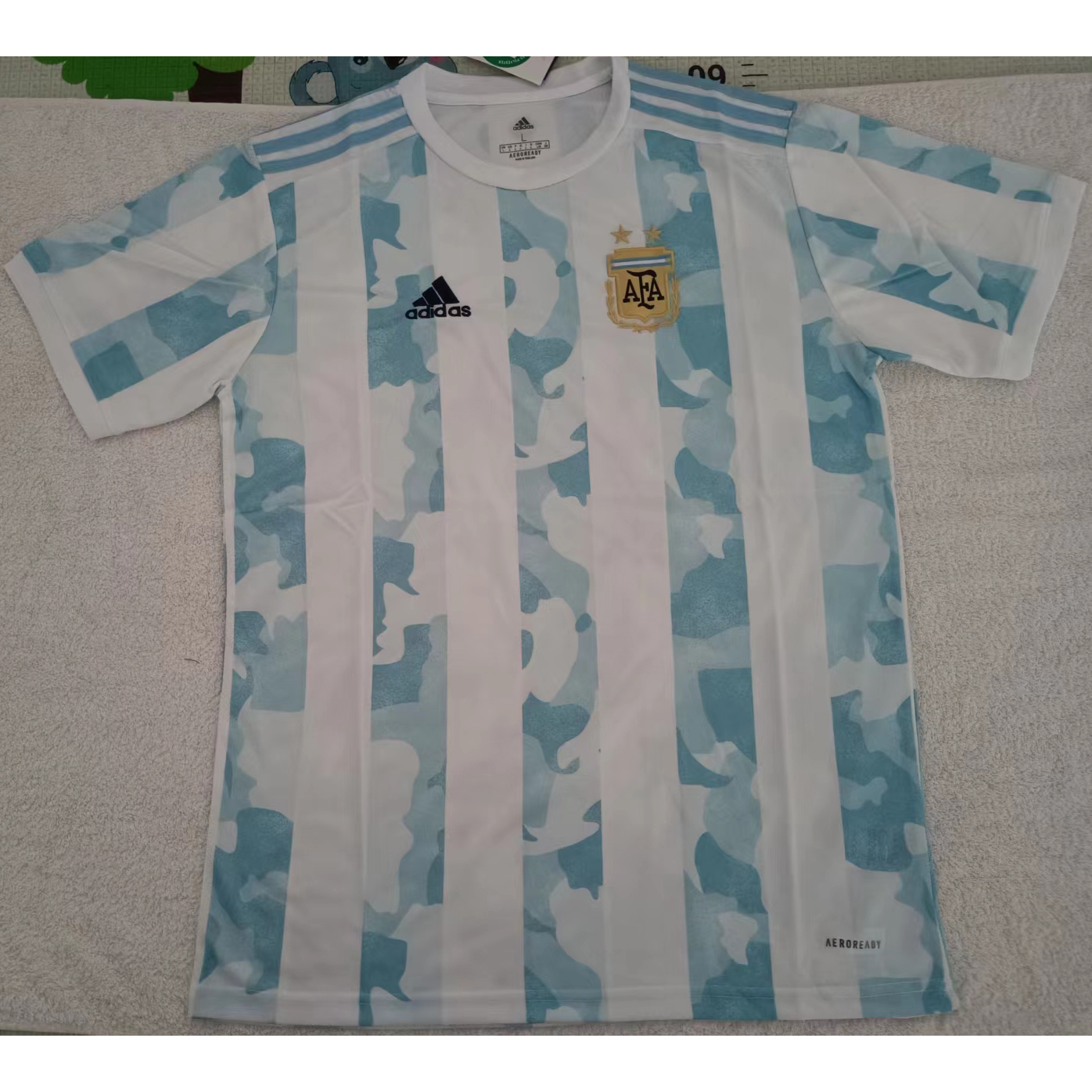 220815 Max Maillot Argentine Blanc TailleL