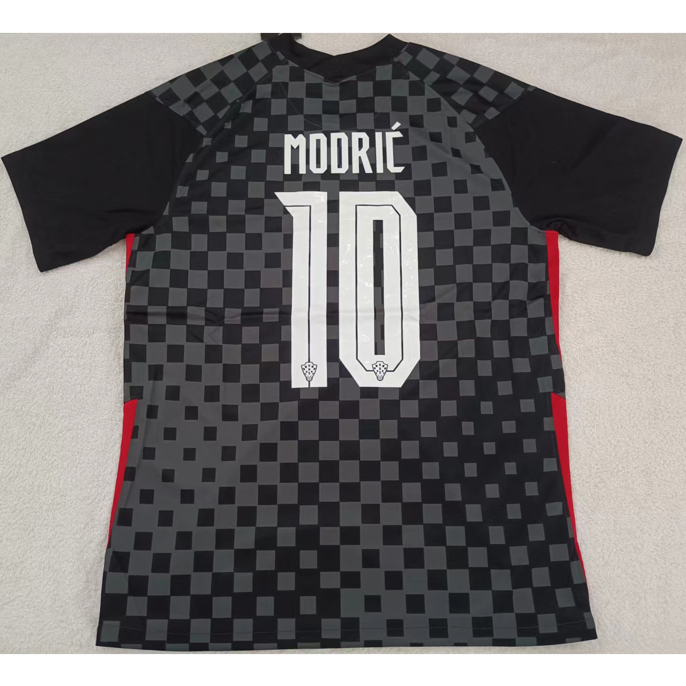 220818 Max Maillot Croatie MODRIC 10 Noir TailleM