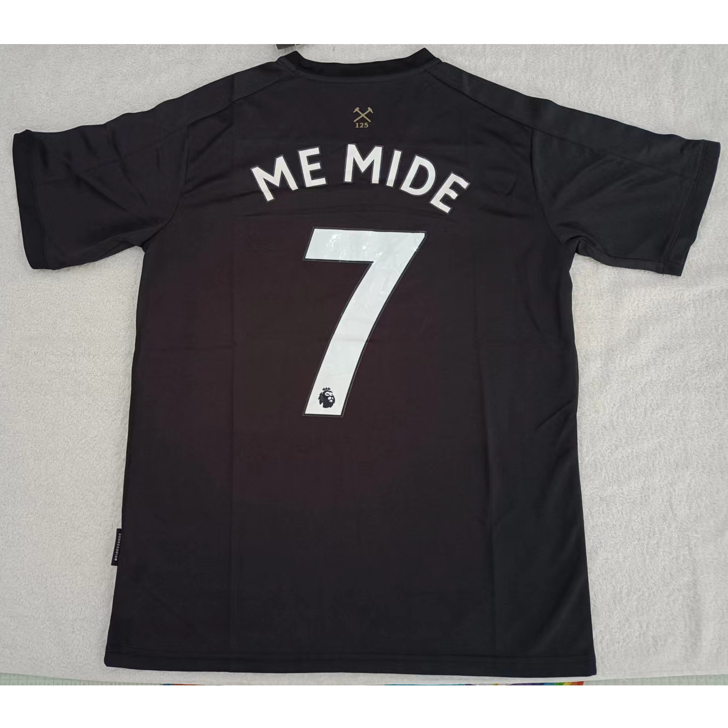220849 Max Maillot West Ham United ME MIDE 7 Noir TailleM