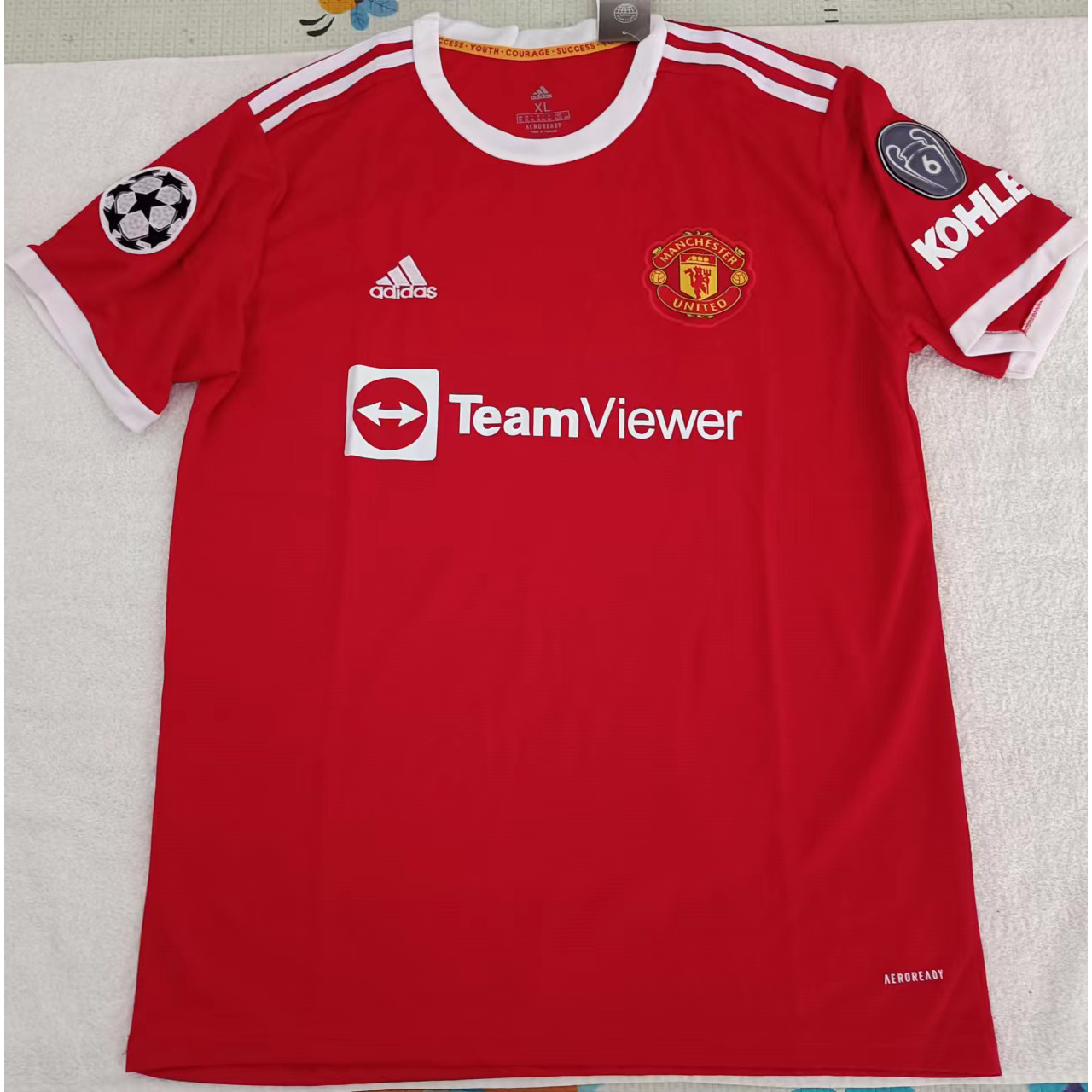 220868 Max Maillot Manchester United Rouge TailleXL