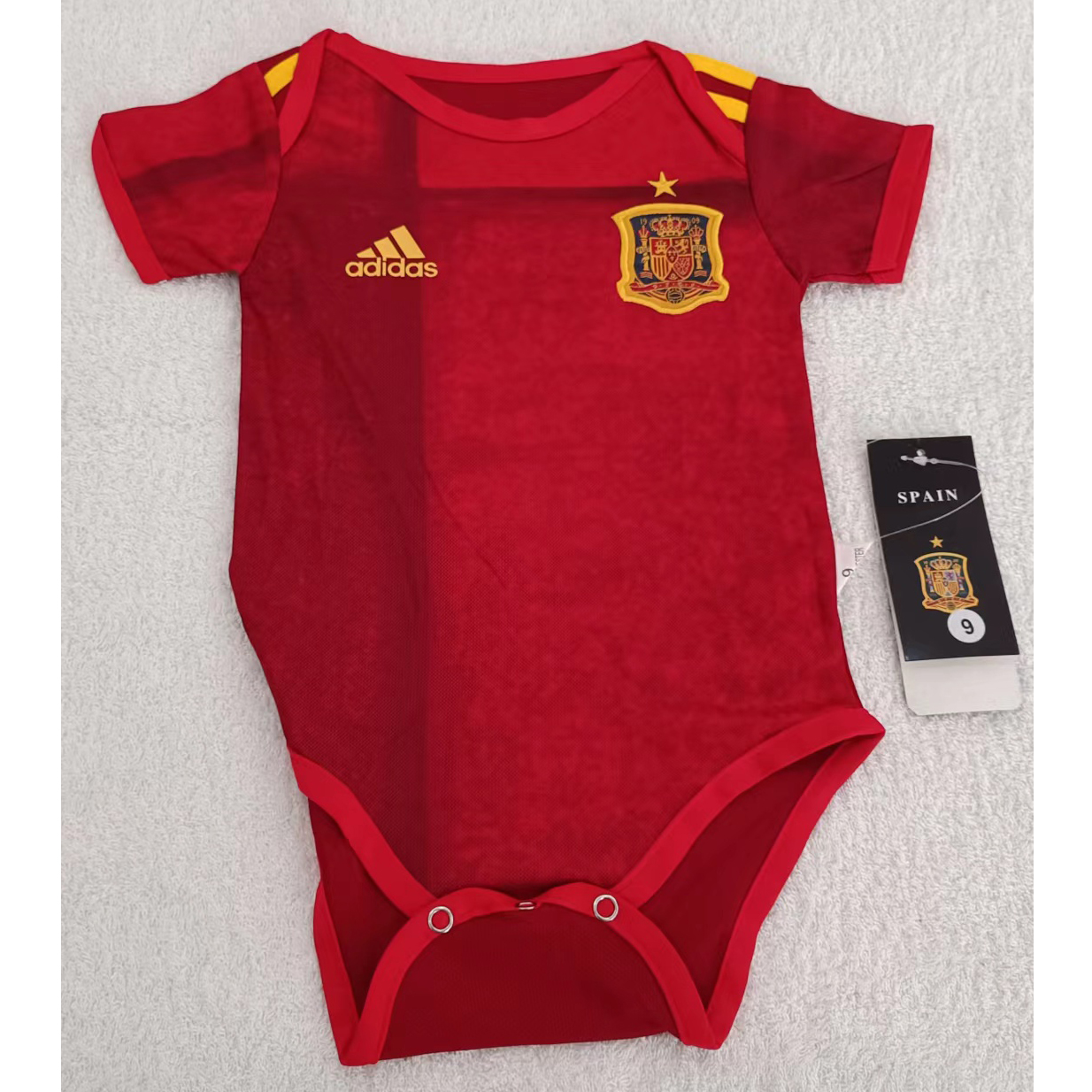 220872 Max Maillot Espagne Enfant Rouge Taille9