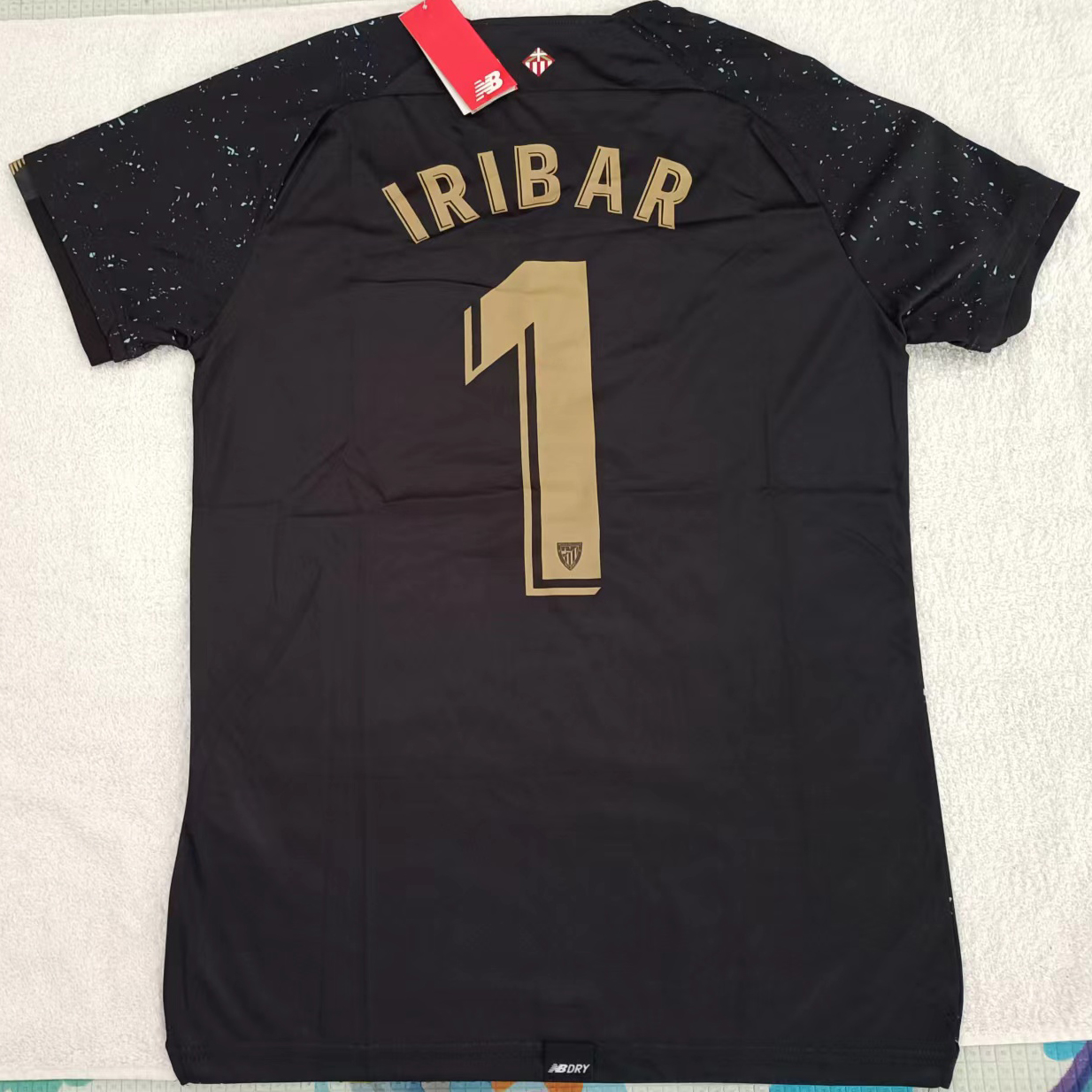 220876 Max Maillot Athletic Bilbao IRIBAR 1 Noir TailleXL