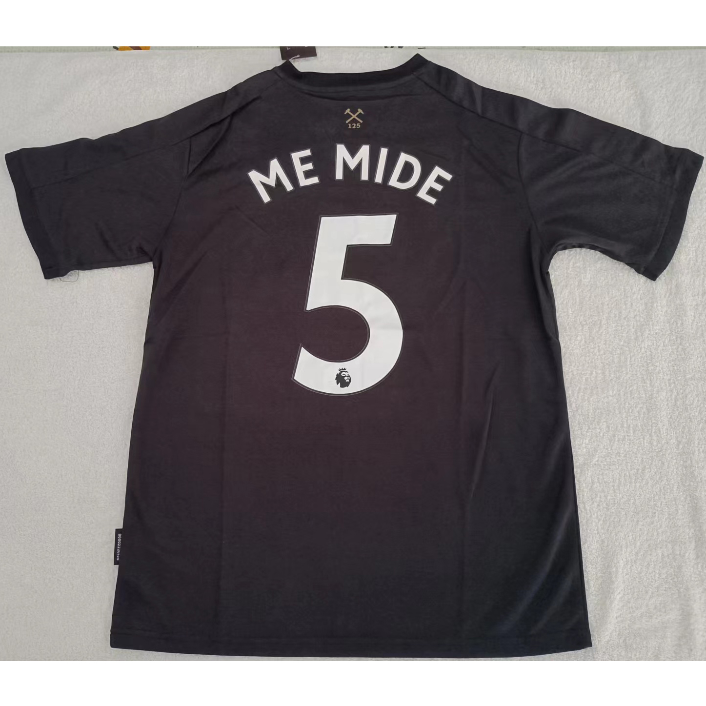 220899 Max Maillot West Ham United MEMIDE 5 Noir TailleL