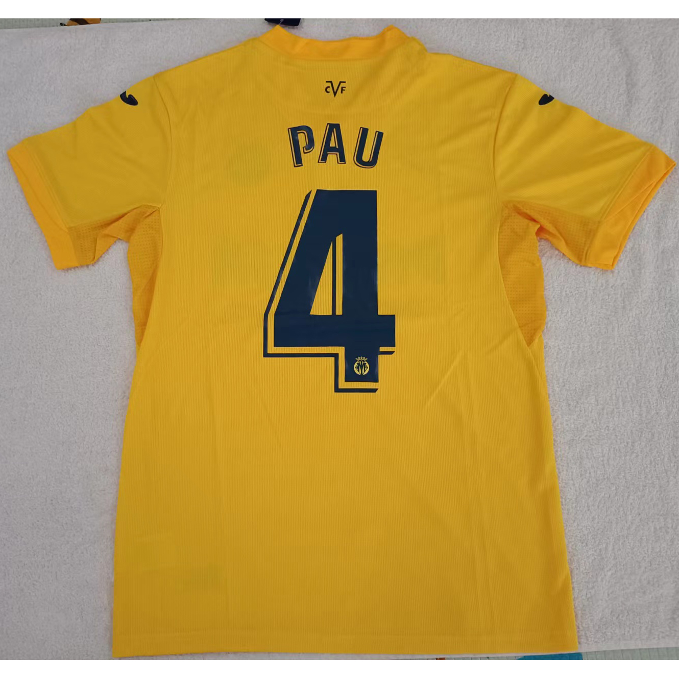 220905 Max Maillot Villarreal PAU 4 Jaune TailleS