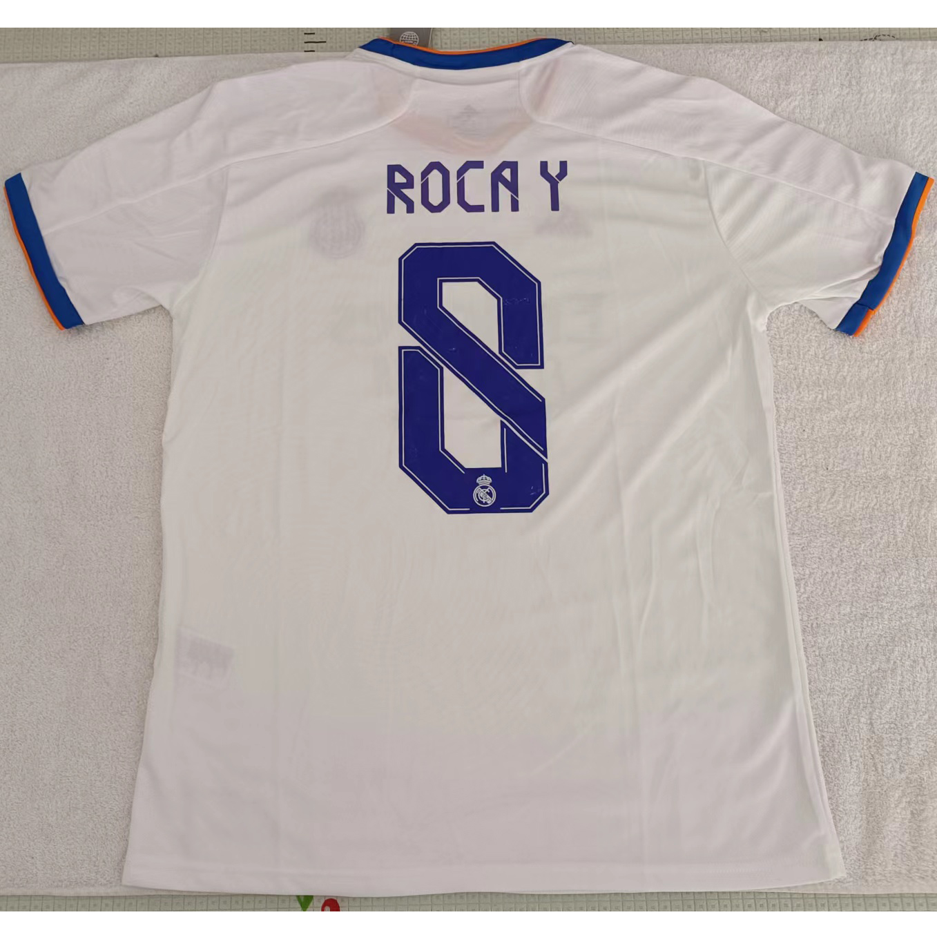 220943 Max Maillot Real Madrid ROCAY 8 Blanc TailleXL