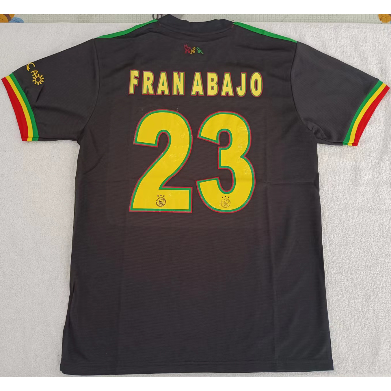 220984 Max Maillot Ajax FRAN ABAJO23 Noir TailleL