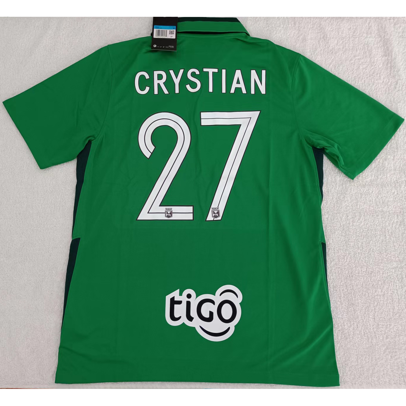 220988 Max Maillot Athletic Nationals CRYSTIAN 27 Vert TailleM