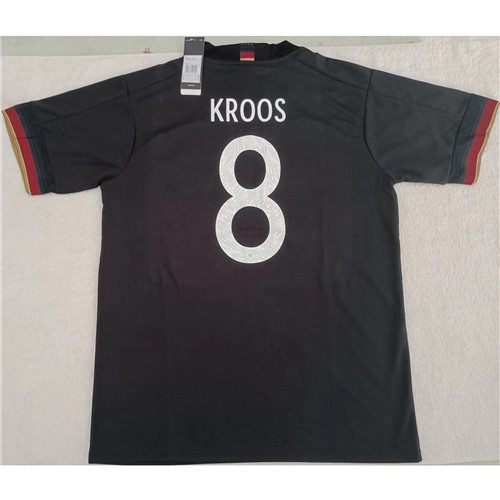 Max Maillot Allemagne KROOS 8 Noir Taille S
