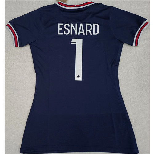 Max Maillot Femme PSG ESNARD 1 Bleu Taille S