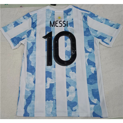Max Maillot Argentine MESSI 10 Bleu Taille M