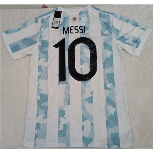 Max Maillot Argentine MESSI 10 Bleu Taille M