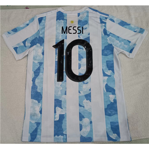 Max Maillot Argentine MESSI 10 Bleu Taille M