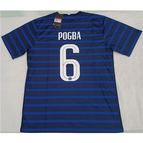 Max Maillot France POGBA 6 Blanc Taille 2XL