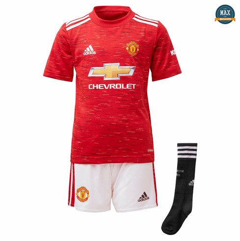 Max Maillots Manchester United Enfant Domicile 2020/21